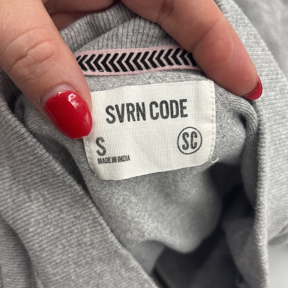 SVRN Code Sovereign Code Chaser Jacket in Heather Grey - Picture 6 of 7